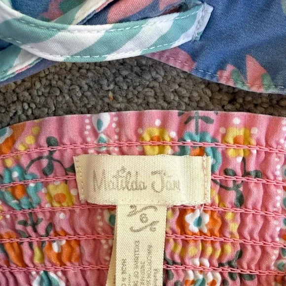 Matilda Jane Pink and Blue Floral Dress - Picture 6 of 8